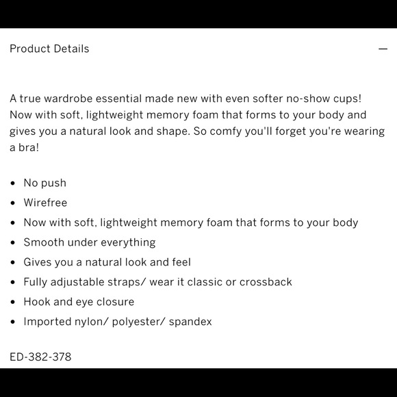 VS PINK Wear Everywhere Wireless Lightly Lined - Picture 4 of 4